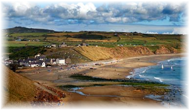 Aberdaron beach